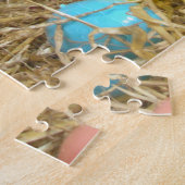 "Lapin de Pâques déguisé" Puzzle (Côté)