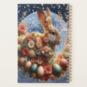 Lapin de Pâques en fleurs (Dos)