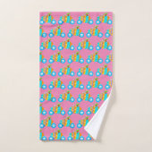 Lapin de Pâques en vacances (Serviette à main)