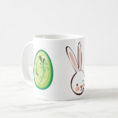 Lapin de Pâques et Mug d'oeufs (Devant gauche)