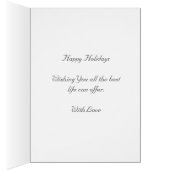 Lapin de Pâques et Oeuf de Pâques sur bleu clair (Intérieur (Droit))