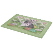 Lapin de Pâques et planche à découper d'oeufs (Coin)