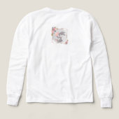 Lapin de Pâques gris Personnalisé (Motif verso)
