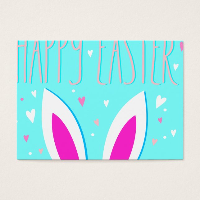 lapin de pâques heureux (Devant)