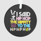 Lapin de Pâques Hip Hop Hippity (dos)