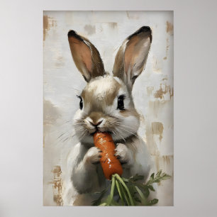 Lapin de Pâques Impression de Carotte, Lapin de Pr