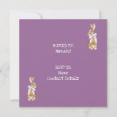 Lapin de Pâques, Invitation à la fête de chasse au (Dos)