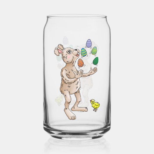 Lapin de Pâques jongleur (Recto)
