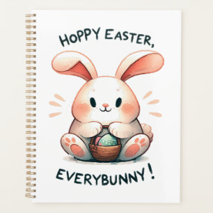 Lapin de Pâques Joyeuses Pâques, tout le monde !