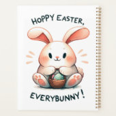 Lapin de Pâques Joyeuses Pâques, tout le monde ! (Dos)