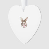 Lapin de Pâques Lunettes Mignonnes Léopard Lapin d (devant)