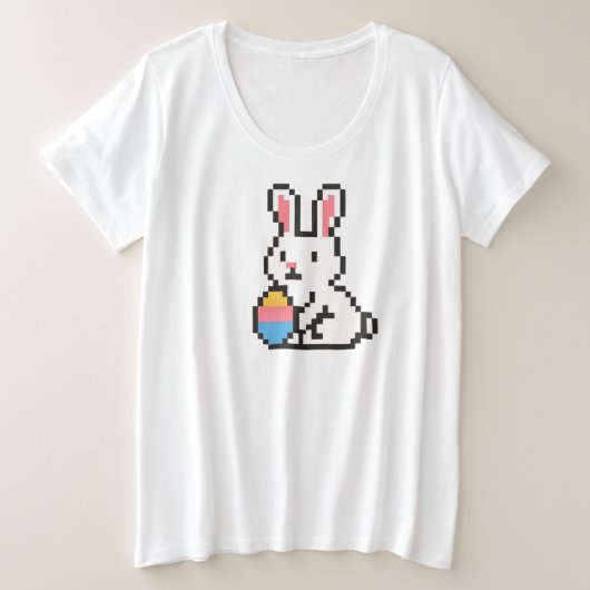 lapin de Pâques mignon 8 bits (Design devant)