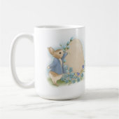 Lapin de Pâques mignon Mug à Café (Gauche)