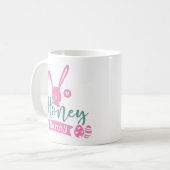 lapin de Pâques mug à café (Devant gauche)