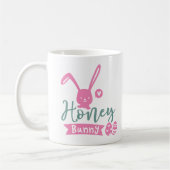 lapin de Pâques mug à café (Gauche)