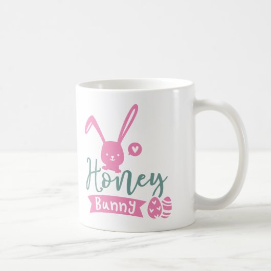 lapin de Pâques mug à café (Droite)