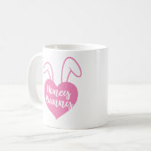 lapin de Pâques mug à café (Devant gauche)