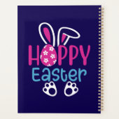 Lapin de Pâques Œuf Mignon Design de Printemps (Dos)