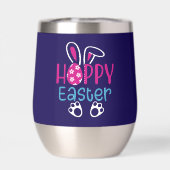 Lapin de Pâques Œuf Mignon Design de Printemps (Arrière)