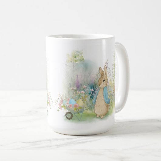 Lapin de Pâques Peter Café Mug (Devant droit)