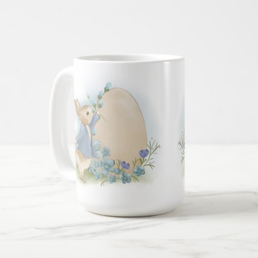 Lapin de Pâques Peter Café Mug (Devant gauche)
