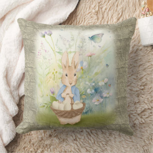 Lapin de Pâques Peter Jeter Oreiller