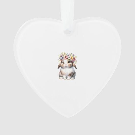 Lapin de Pâques pour femmes filles - Fleur de Lapi (devant)