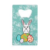 Lapin de Pâques sur les oeufs de Pâques (Dos)