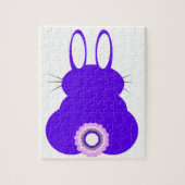 Lapin de Pâques Violet, 110 Pièces, Puzzle (Vertical)