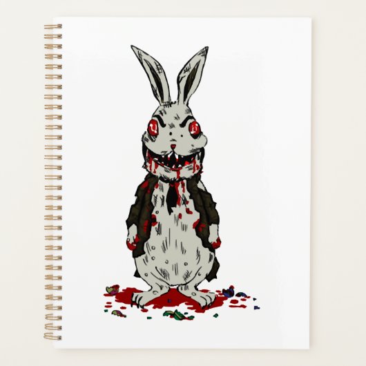 Lapin de Pâques Zombie Halloween Bunny (Devant)