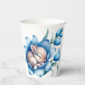 Lapin de printemps Gobelets en papier (Verso)