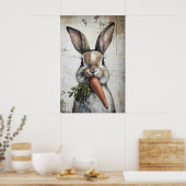 Lapin de printemps Impression de carotte, Lapin de (Cuisine)