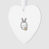 Lapin de volley-ball de Pâques Joueuse femmes fill (devant)