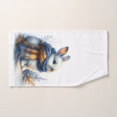 Lapin d'hiver (Serviette à main)