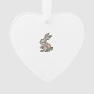 Lapin Drôle Crochet Patchwork Camo Lapin Heureux E
