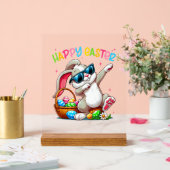 Lapin drôle de Dabbing Pâques Joyeux Pâques pour g (Mariage)