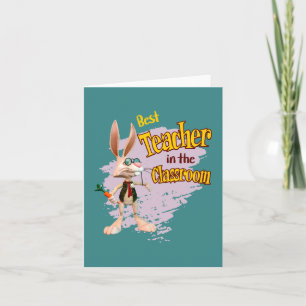 Lapin drôle Meilleur enseignant de la classe
