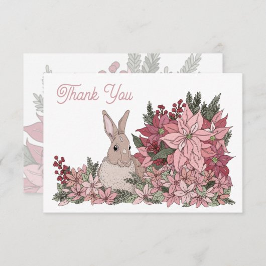 Lapin en Merci Fleurs (Devant / Derrière)