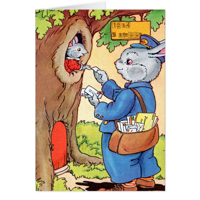 Lapin et le facteur (Devant)