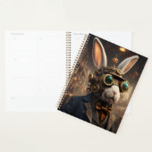 Lapin et renard Steampunk (Devant avec enveloppe)