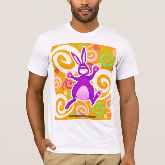 Lapin fou, t-shirt (Devant)