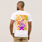 Lapin fou, t-shirt (Dos entier)