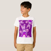 Lapin fou, t-shirt (Devant entier)