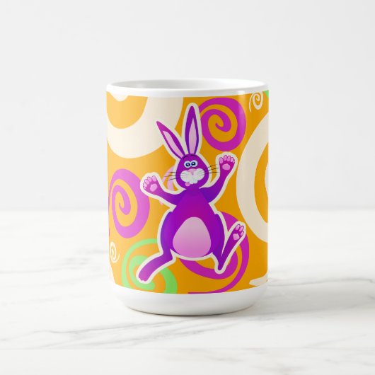 Lapin fou, tasse (Centre)