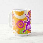 Lapin fou, tasse (Devant gauche)