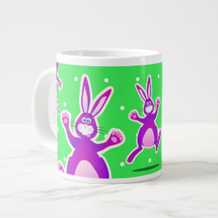 Lapin funky, mug géant