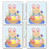 Lapin Garçon avec Sticker Panier (Devant)
