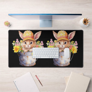 Lapin Graphique Pour Filles Floral Printemps