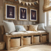 Lapin | Impression murale de lapin d'animal forest