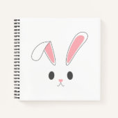 Lapin lapin de Pâques simple et mignon | Carnet (Devant)